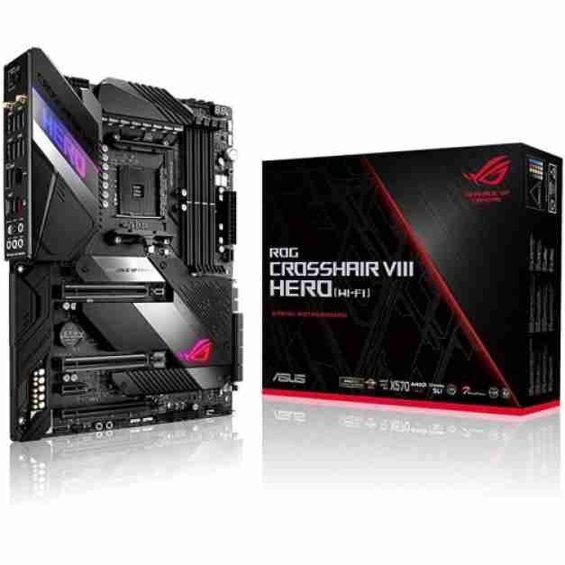 Asus ROG X570 Crosshair VIII Hero WI-FI ATX AM4 Motherb...