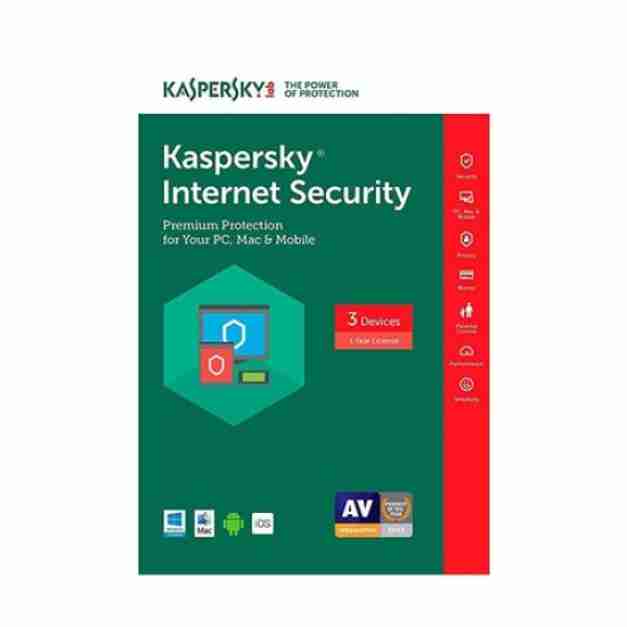Kaspersky Internet Security 1User 1 Year Antivirus
